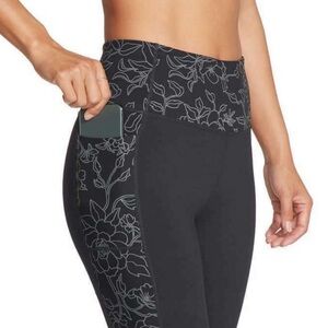 Skechers Ladies' GOWALK High Waist Legging 4-Way Stretch Breathable Size L